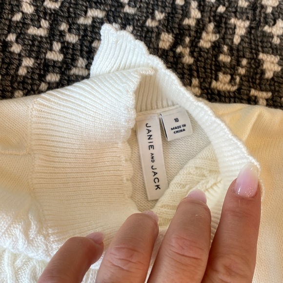 Girls Knit Janie and Jack Dress - Picture 3 of 5